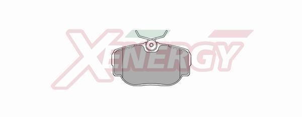 Xenergy X40508 Brake Pad Set, disc brake X40508