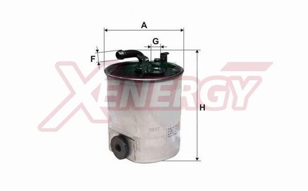 Xenergy X1510497 Fuel filter X1510497