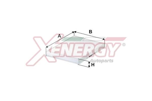 Xenergy X11667 Filter, interior air X11667