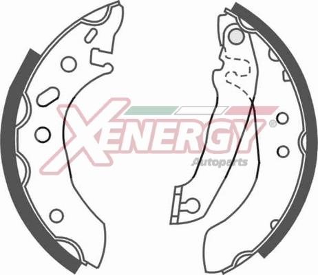 Xenergy X50174 Brake shoe set X50174