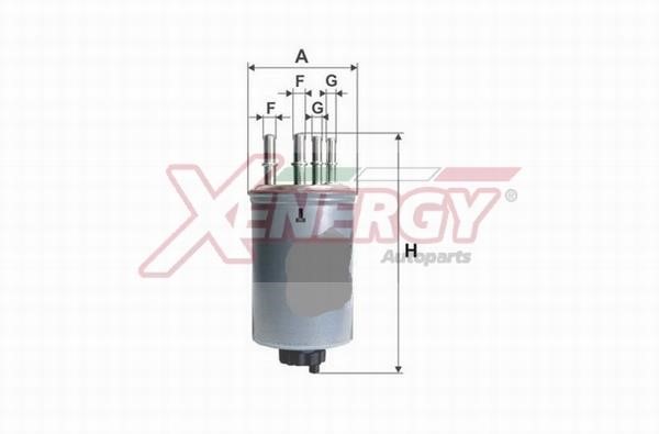 Xenergy X1599691 Fuel filter X1599691