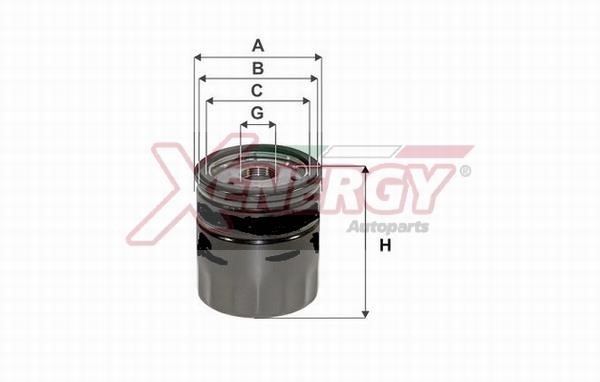 Xenergy X1595402 Oil Filter X1595402