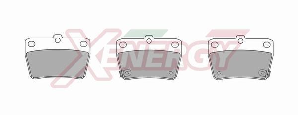 Xenergy X40826 Brake Pad Set, disc brake X40826