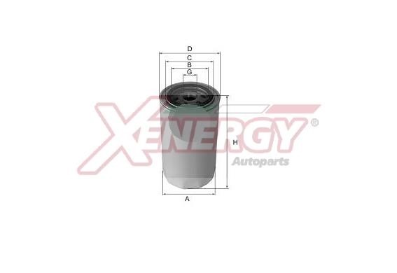 Xenergy X1510801 Oil Filter X1510801
