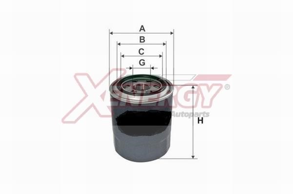 Xenergy X1596324 Oil Filter X1596324