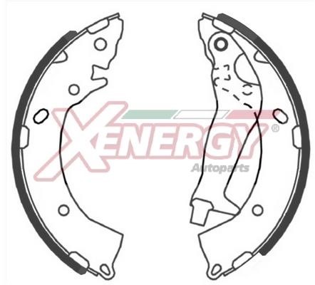 Xenergy X50482 Brake shoe set X50482