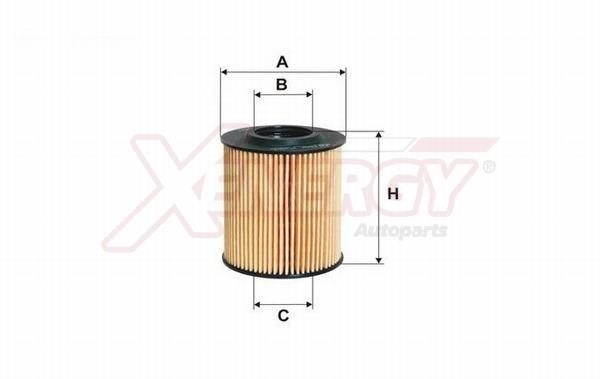 Xenergy X1596881 Oil Filter X1596881