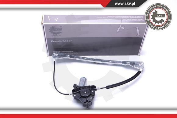 Window winder mechanism Renault Scenic: 00SKV522 Esen SKV Front right window regulator