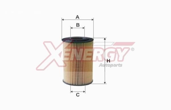 Xenergy X1596744 Oil Filter X1596744