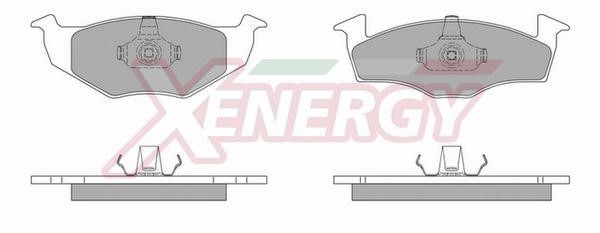 Xenergy X40590 Brake Pad Set, disc brake X40590