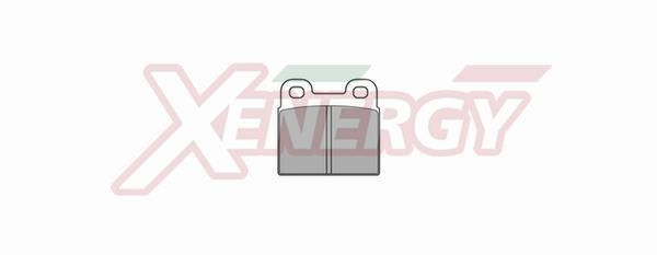 Xenergy X40004 Brake Pad Set, disc brake X40004