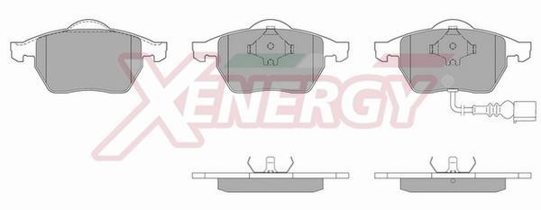 Xenergy X40490 Brake Pad Set, disc brake X40490
