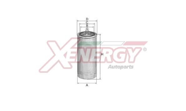 Xenergy X1537000 Fuel filter X1537000
