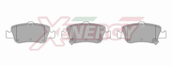 Xenergy X40973 Brake Pad Set, disc brake X40973
