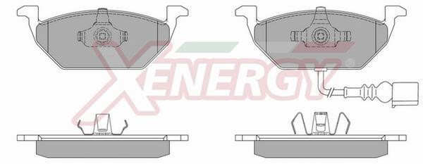 Xenergy X40664 Brake Pad Set, disc brake X40664