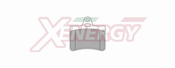 Xenergy X40764 Brake Pad Set, disc brake X40764