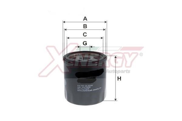 Xenergy X159618 Oil Filter X159618