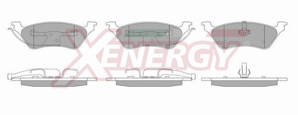 Xenergy X41039 Brake Pad Set, disc brake X41039