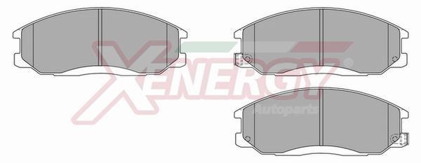 Xenergy X40869 Brake Pad Set, disc brake X40869