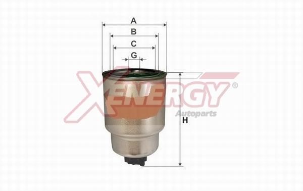 Xenergy X1598571 Fuel filter X1598571