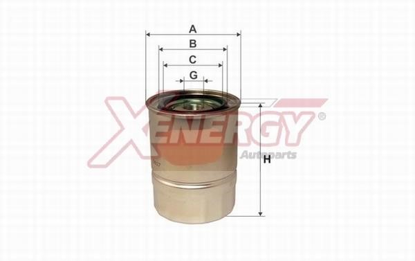 Xenergy X159904 Fuel filter X159904