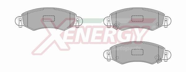 Xenergy X40737 Brake Pad Set, disc brake X40737