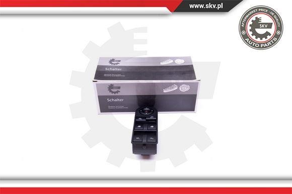 Window control switch Opel: 37SKV118 Esen SKV Power window button