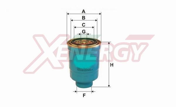 Xenergy X1510452 Fuel filter X1510452