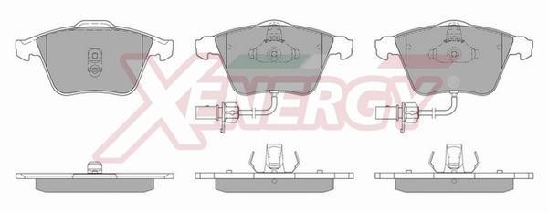 Xenergy X40858 Brake Pad Set, disc brake X40858