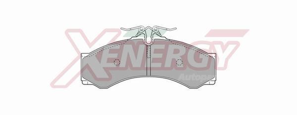 Xenergy X40651 Brake Pad Set, disc brake X40651