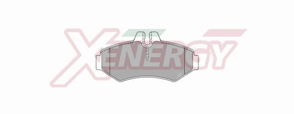 Xenergy X40715 Brake Pad Set, disc brake X40715