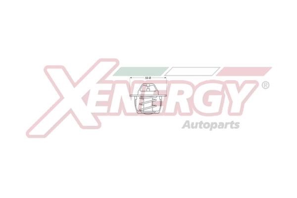 Xenergy XT6045 Thermostat, coolant XT6045