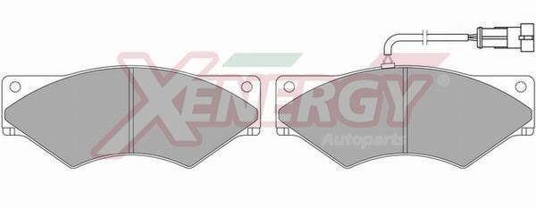 Xenergy X40554 Brake Pad Set, disc brake X40554