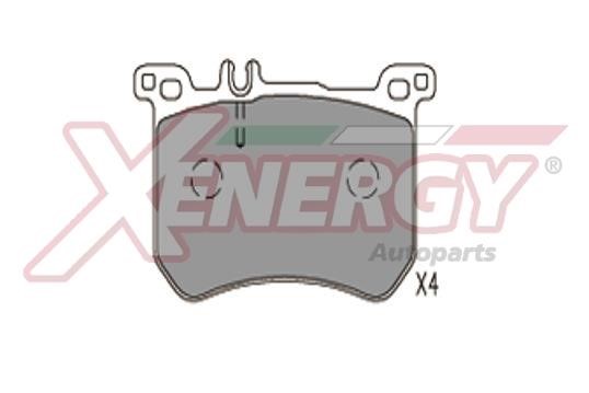 Xenergy X41332 Brake Pad Set, disc brake X41332