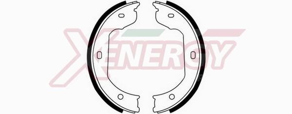 Xenergy X50394 Parking brake shoes X50394