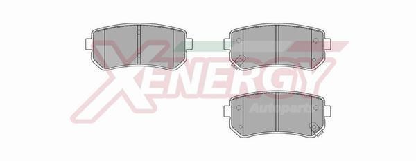 Xenergy X40985 Brake Pad Set, disc brake X40985
