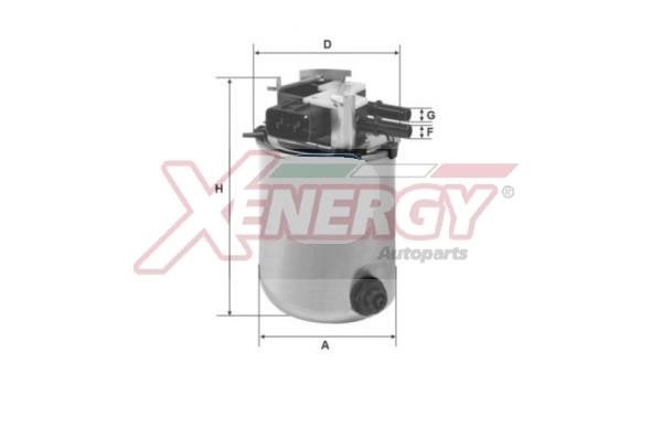 Xenergy X1551700 Fuel filter X1551700