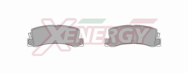 Xenergy X40541 Brake Pad Set, disc brake X40541