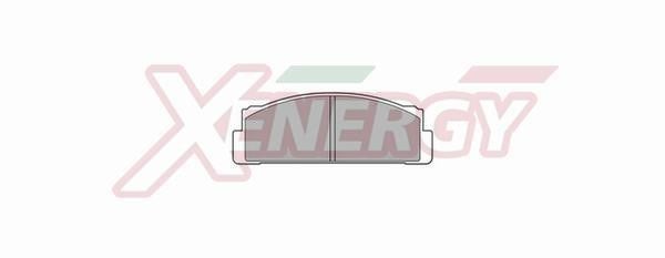 Xenergy X40008 Brake Pad Set, disc brake X40008