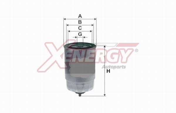 Xenergy X1599792 Fuel filter X1599792
