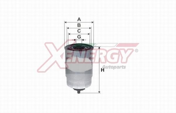 Xenergy X159969 Fuel filter X159969