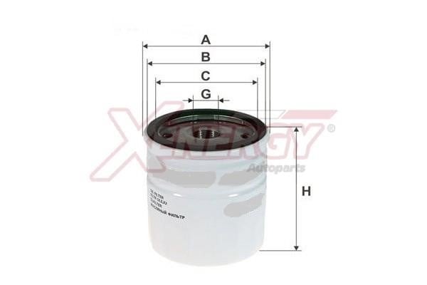 Xenergy X1595701 Oil Filter X1595701