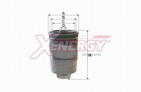 Xenergy X159987 Fuel filter X159987