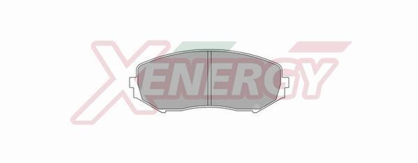 Xenergy X41075 Brake Pad Set, disc brake X41075