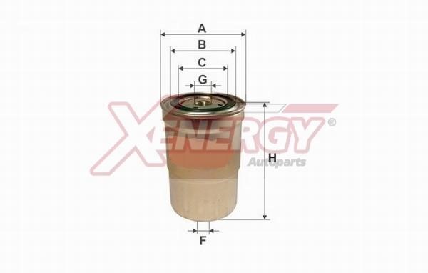 Xenergy X1598561 Fuel filter X1598561