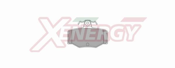 Xenergy X40428 Brake Pad Set, disc brake X40428
