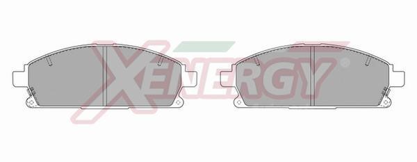 Xenergy X40799 Brake Pad Set, disc brake X40799