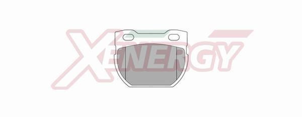 Xenergy X40630 Brake Pad Set, disc brake X40630
