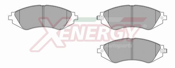 Xenergy X40702 Brake Pad Set, disc brake X40702