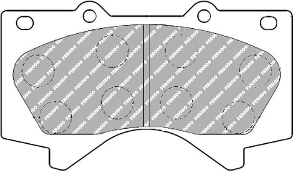 Ferodo FDSE4229 Brake Pad Set, disc brake FDSE4229